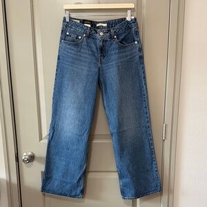 NWT Levis Low Loose Jeans 28x30